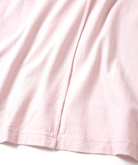 Hight Twisted Single Jersey H/S T-Shirts - PINK