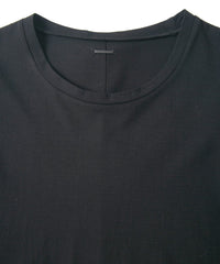 Load image into Gallery viewer, Hight Twisted Single Jersey H/S T-Shirts - BLACK