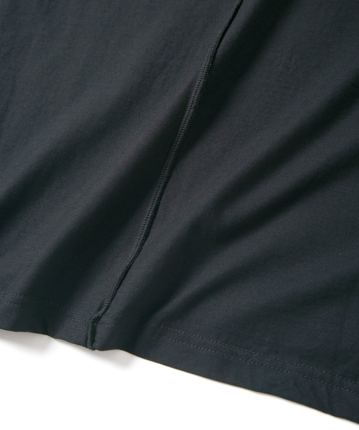 Hight Twisted Single Jersey H/S T-Shirts - BLACK