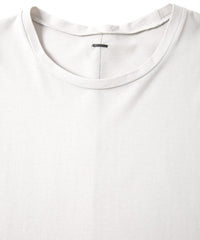 接触冷感 ガス強撚天竺 L/S T シャツ - ASH