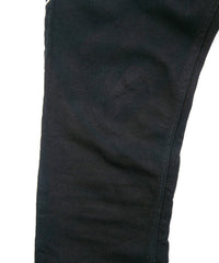 11oz オーガニックコットン ストレッチデニム TIGHT JOE タイトストレート ワンウォッシュ - BLACK