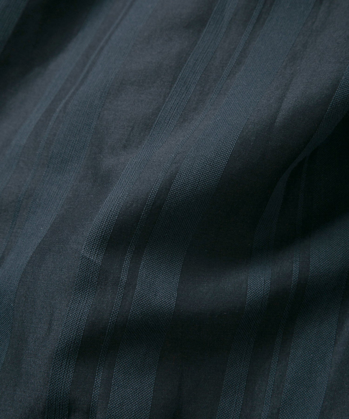 レーヨン コットンラミー ストライプ ショーツ - BLACK