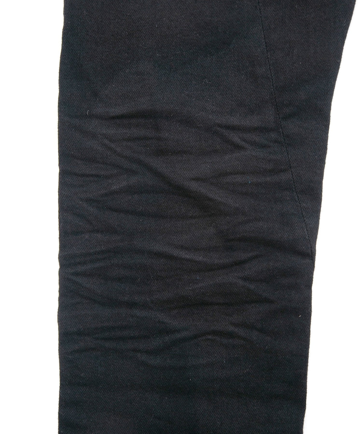 11oz オーガニックコットン ストレッチデニム TIGHT JOE タイトストレート ワンウォッシュ - BLACK