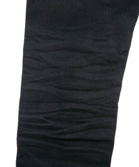 11oz オーガニックコットン ストレッチデニム SKINNY JOHN スキニー ワンウォッシュ - BLACK