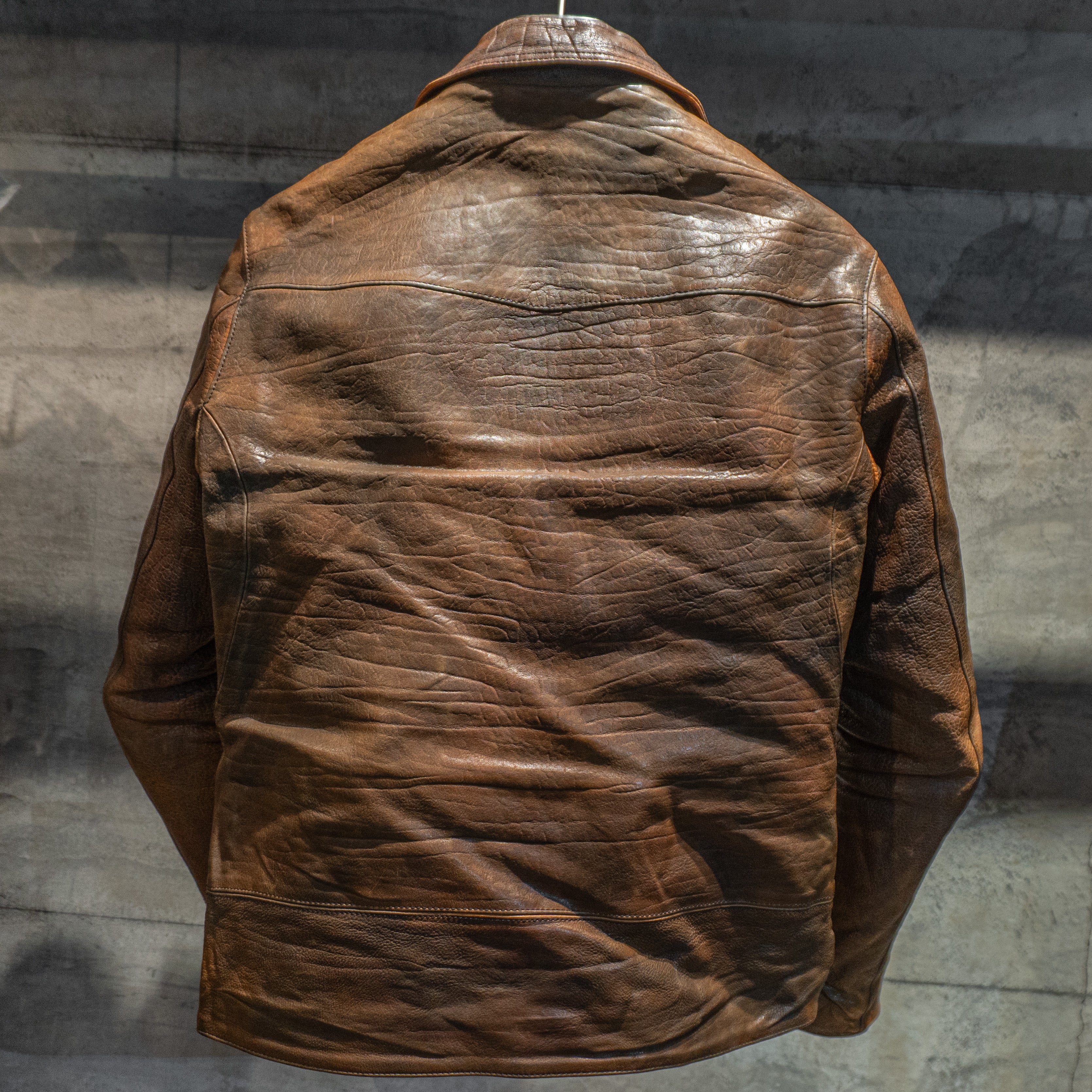 One's Own Aging - Leather Jacket Aging – STRUM OFFICIAL