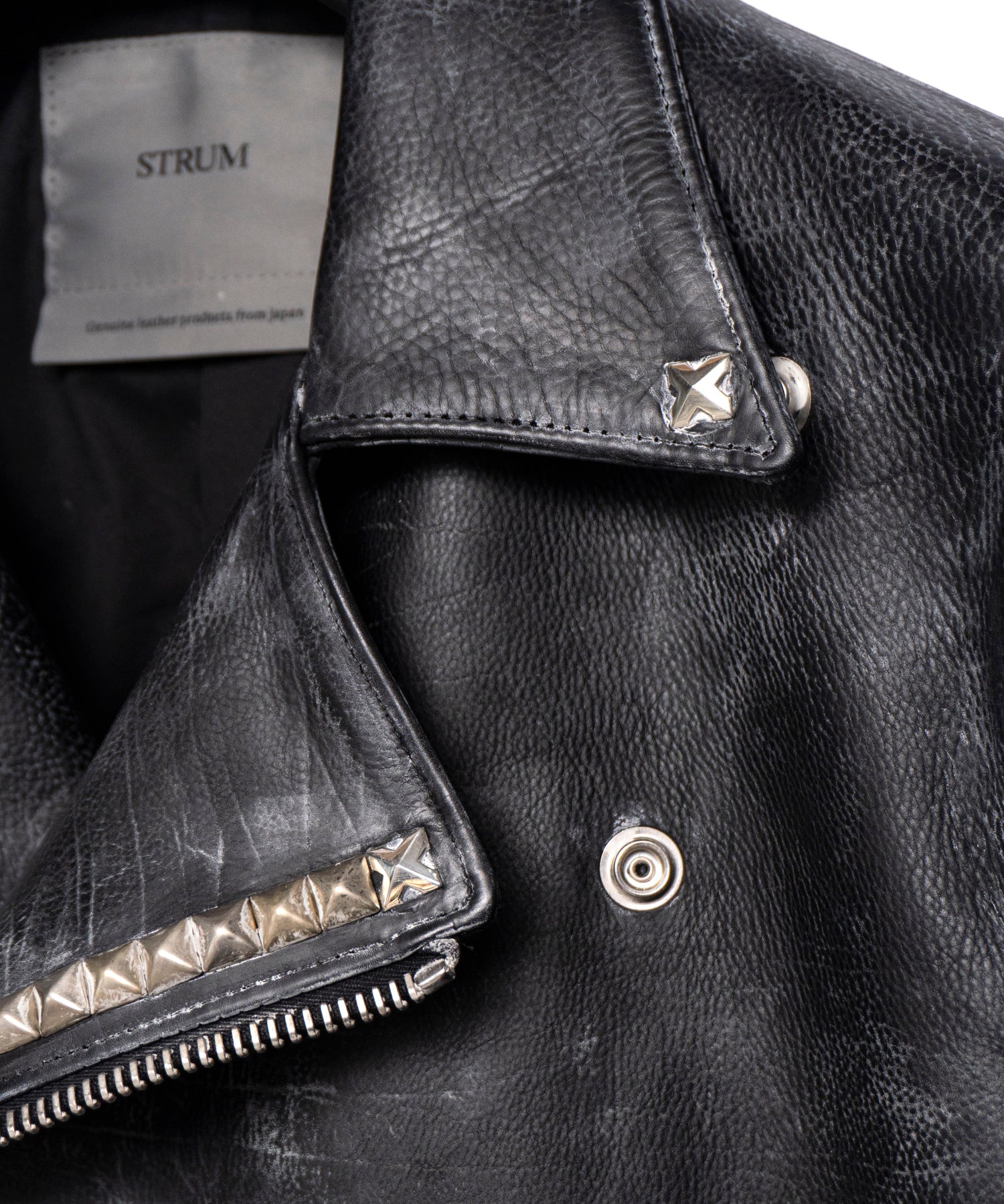 画像をギャラリービューアに読み込む, 【直営限定】オイルカーフ RAVEN ダブルライダースジャケット CUSTOM