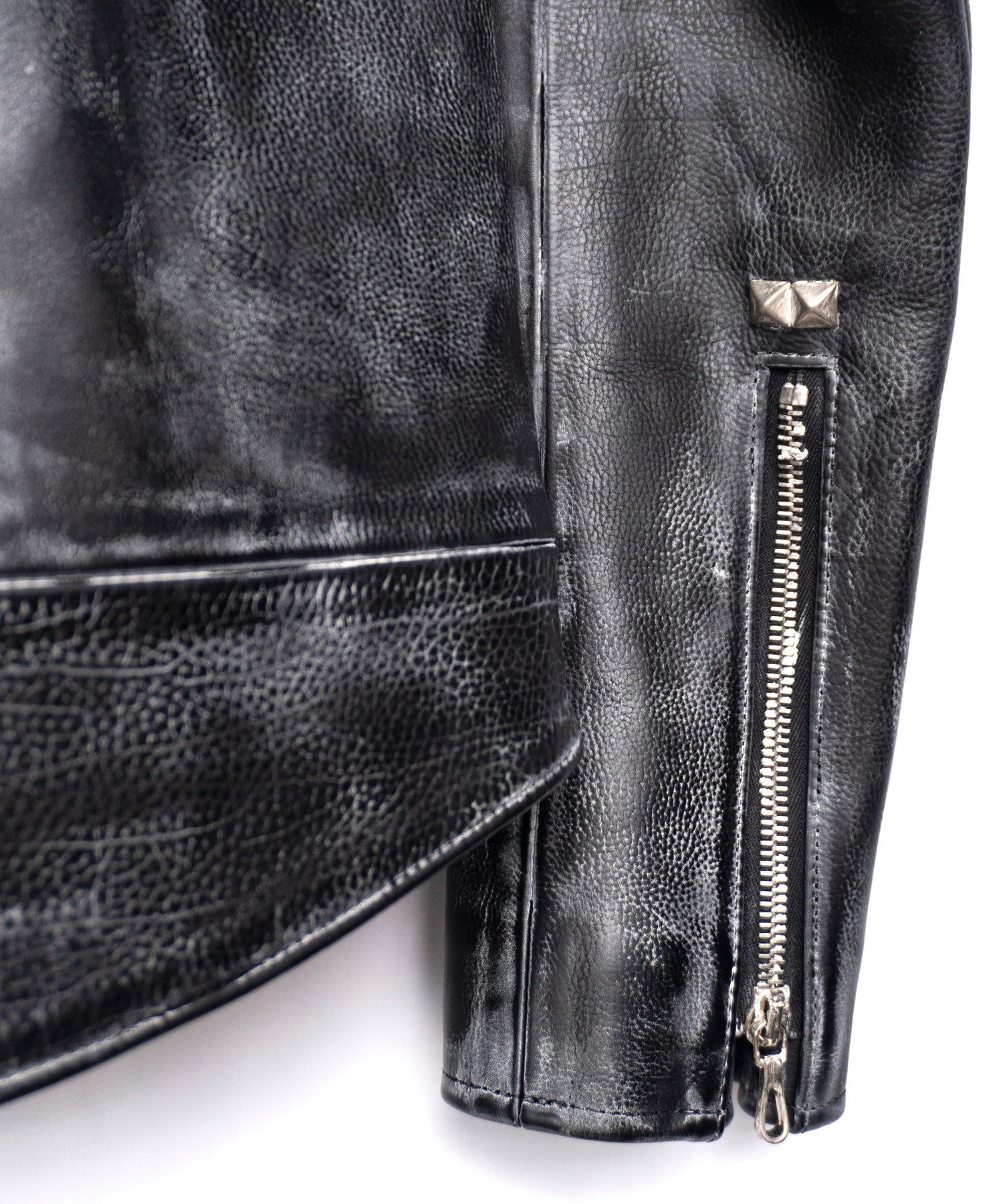 画像をギャラリービューアに読み込む, 【直営限定】オイルカーフ RAVEN ダブルライダースジャケット CUSTOM