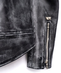 画像をギャラリービューアに読み込む, 【直営限定】オイルカーフ RAVEN ダブルライダースジャケット CUSTOM