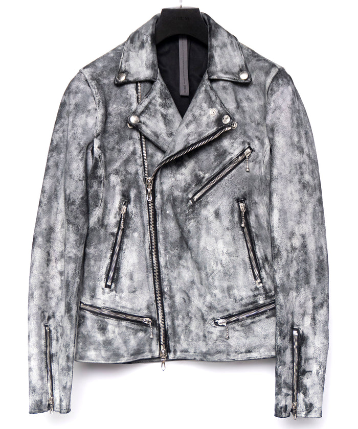 【直営限定】スエード ホースハイド DIVINE シングルライダースジャケット CUSTOM