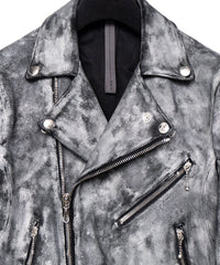 【直営限定】スエード ホースハイド DIVINE ダブルライダースジャケット CUSTOM