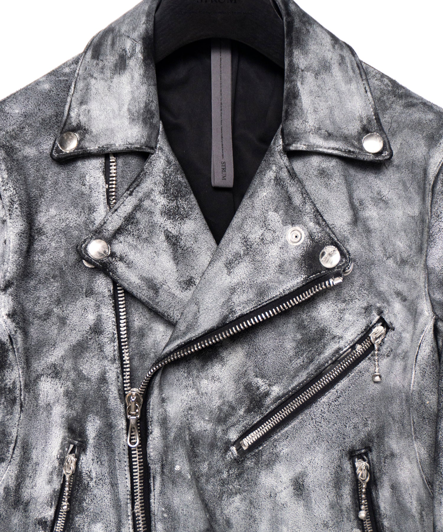 直営限定】スエード ホースハイド DIVINE シングルライダース