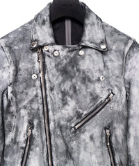 【直営限定】スエード ホースハイド DIVINE ダブルライダースジャケット CUSTOM