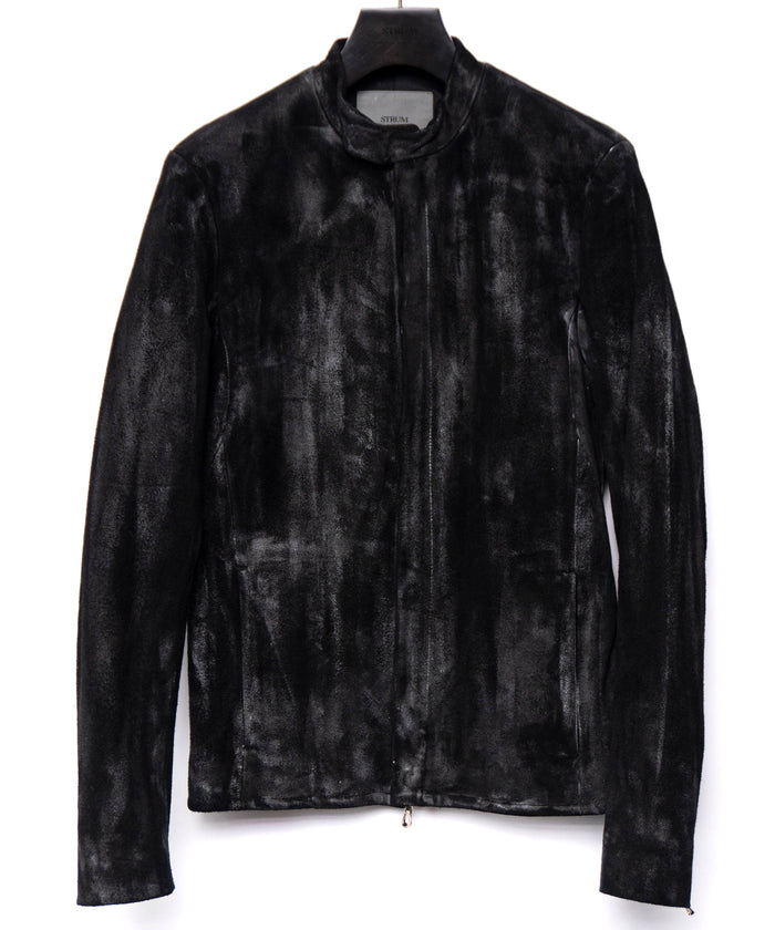 【直営限定】スエード ホースハイド JUDE シングルライダースジャケット CUSTOM