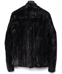 【直営限定】スエード ホースハイド JUDE シングルライダースジャケット CUSTOM