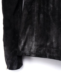 画像をギャラリービューアに読み込む, 【直営限定】スエード ホースハイド JUDE シングルライダースジャケット CUSTOM