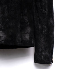 画像をギャラリービューアに読み込む, 【直営限定】スエード ホースハイド JUDE シングルライダースジャケット CUSTOM