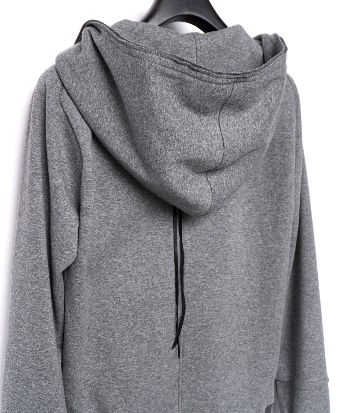 【直営限定】ジップアップ パッチワークフーディー - GRAY