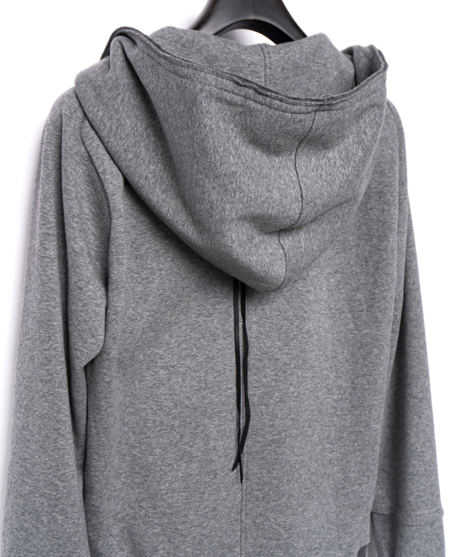 Load image into Gallery viewer, Zip-up Patchwork Hoodie - GRAY
