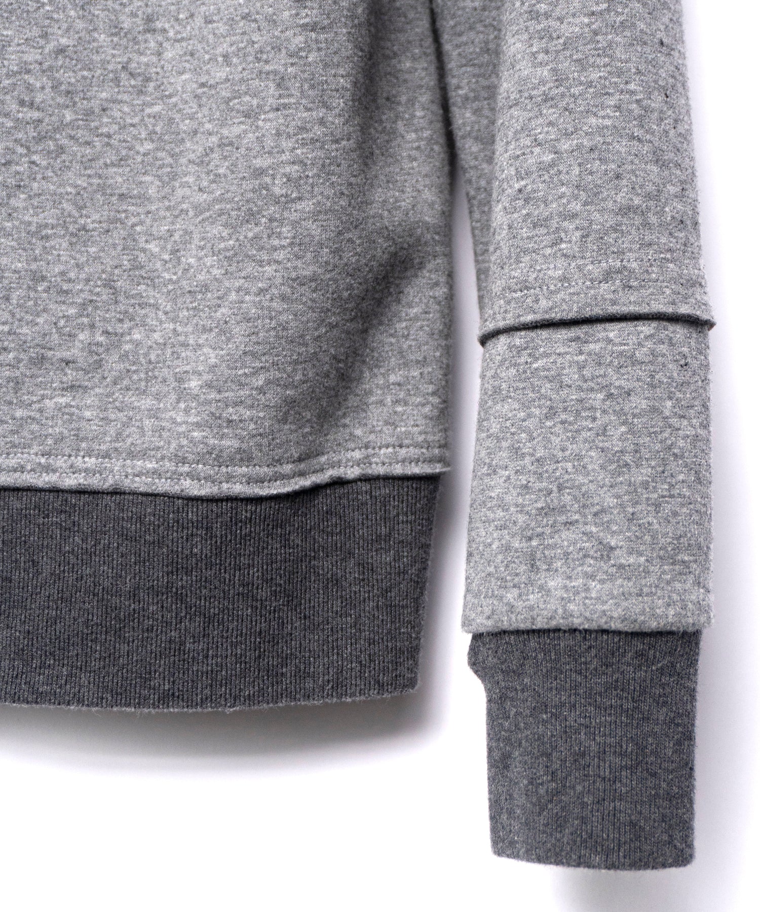 Load image into Gallery viewer, Zip-up Patchwork Hoodie - GRAY