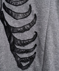【直営限定】プルオーバー ボーンフーディー - GRAY