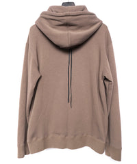 【直営限定】ジップアップ ボーンフーディー - KHAKI