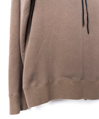 【直営限定】ジップアップ ボーンフーディー - KHAKI