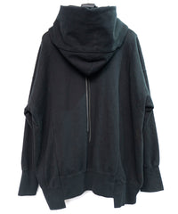 Pullover Bone Hoodie - BLACK