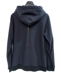 Zip-up Bone Hoodie - BLACK