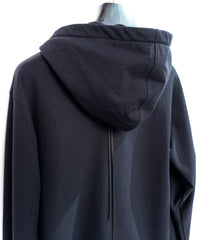 Load image into Gallery viewer, Zip-up Bone Hoodie - BLACK