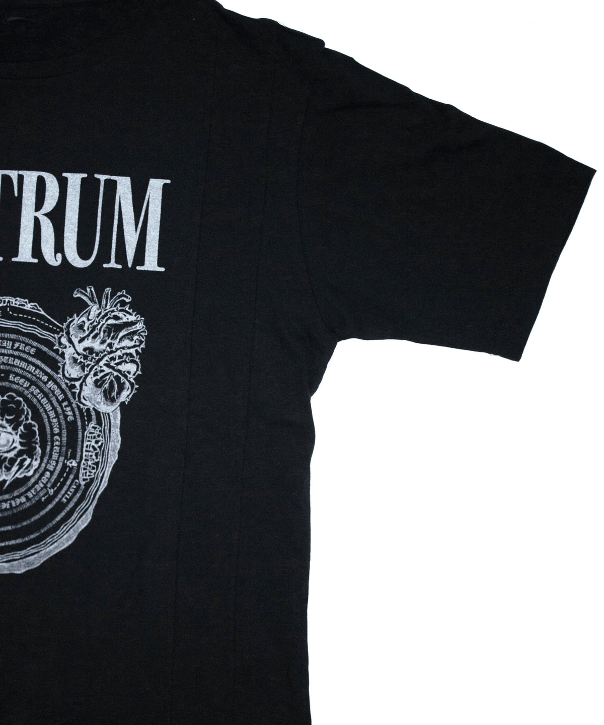 【Flagship shop limited color】Natural Soft Cotton Oversize Crew Neck T-shirt - BLACK