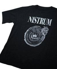 【Flagship shop limited color】Natural Soft Cotton Oversize Crew Neck T-shirt - BLACK
