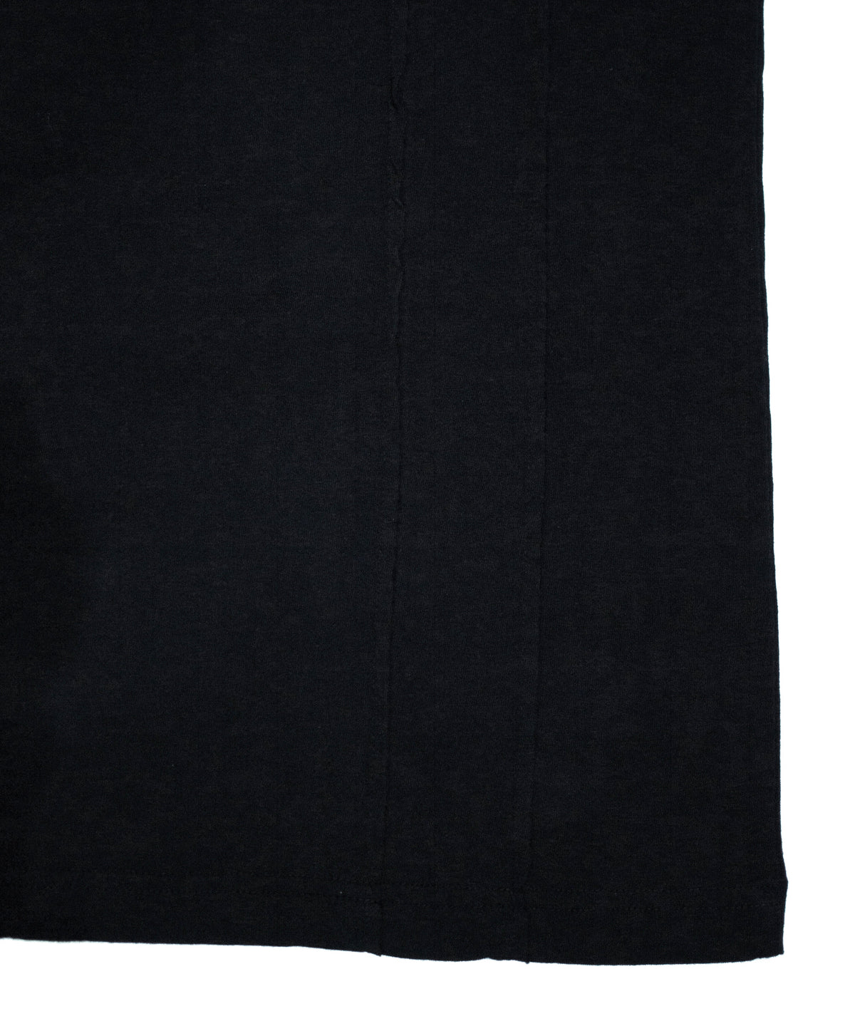 【Flagship shop limited color】Natural Soft Cotton Oversize Crew Neck T-shirt - BLACK