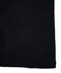 【Flagship shop limited color】Natural Soft Cotton Oversize Crew Neck T-shirt - BLACK
