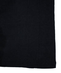 画像をギャラリービューアに読み込む, 【直営店限定】30/- ナチュラルソフト天竺 NISTRUM ワイド Tシャツ - BLACK