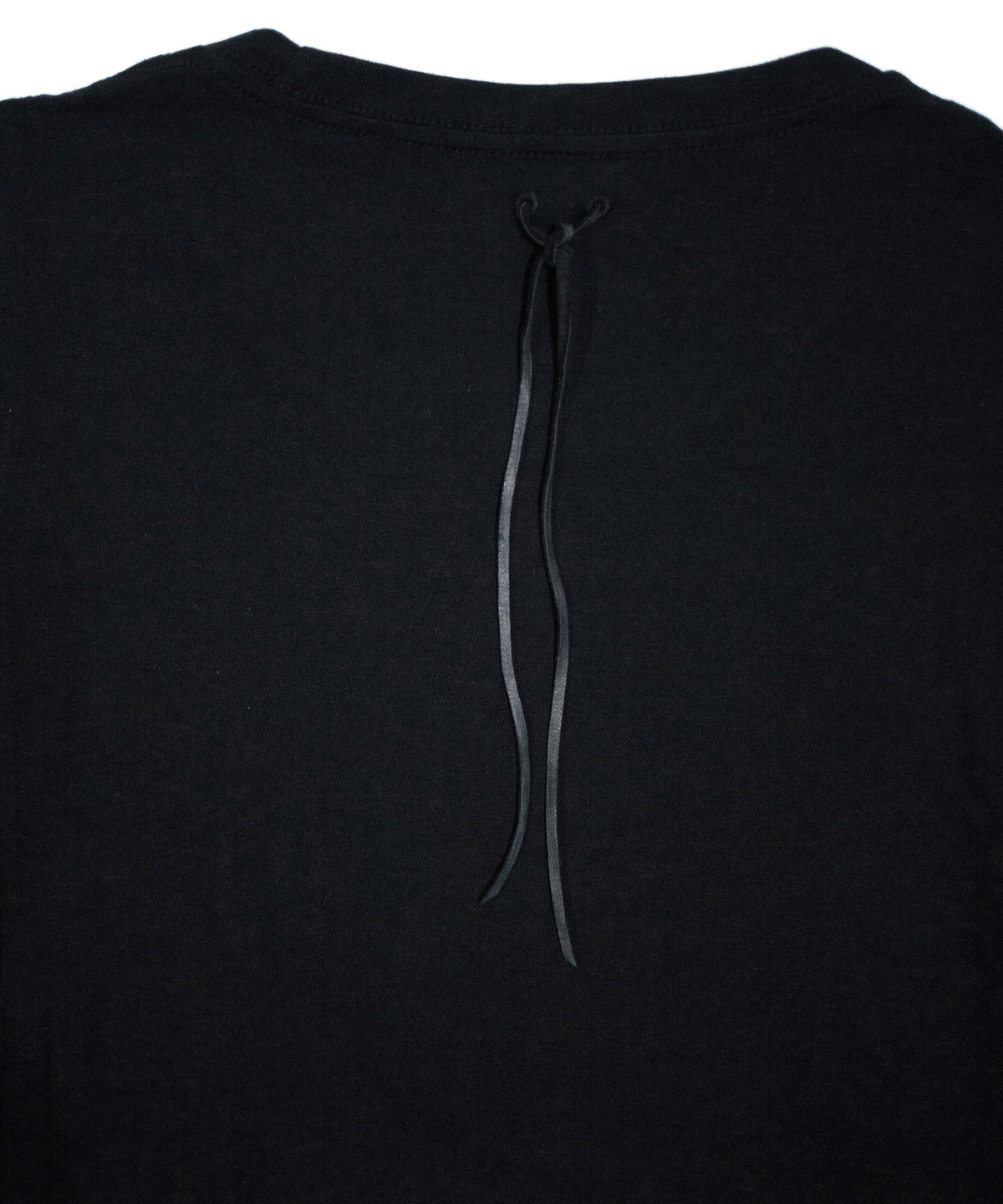 【Flagship shop limited color】Natural Soft Cotton Oversize Crew Neck T-shirt - BLACK