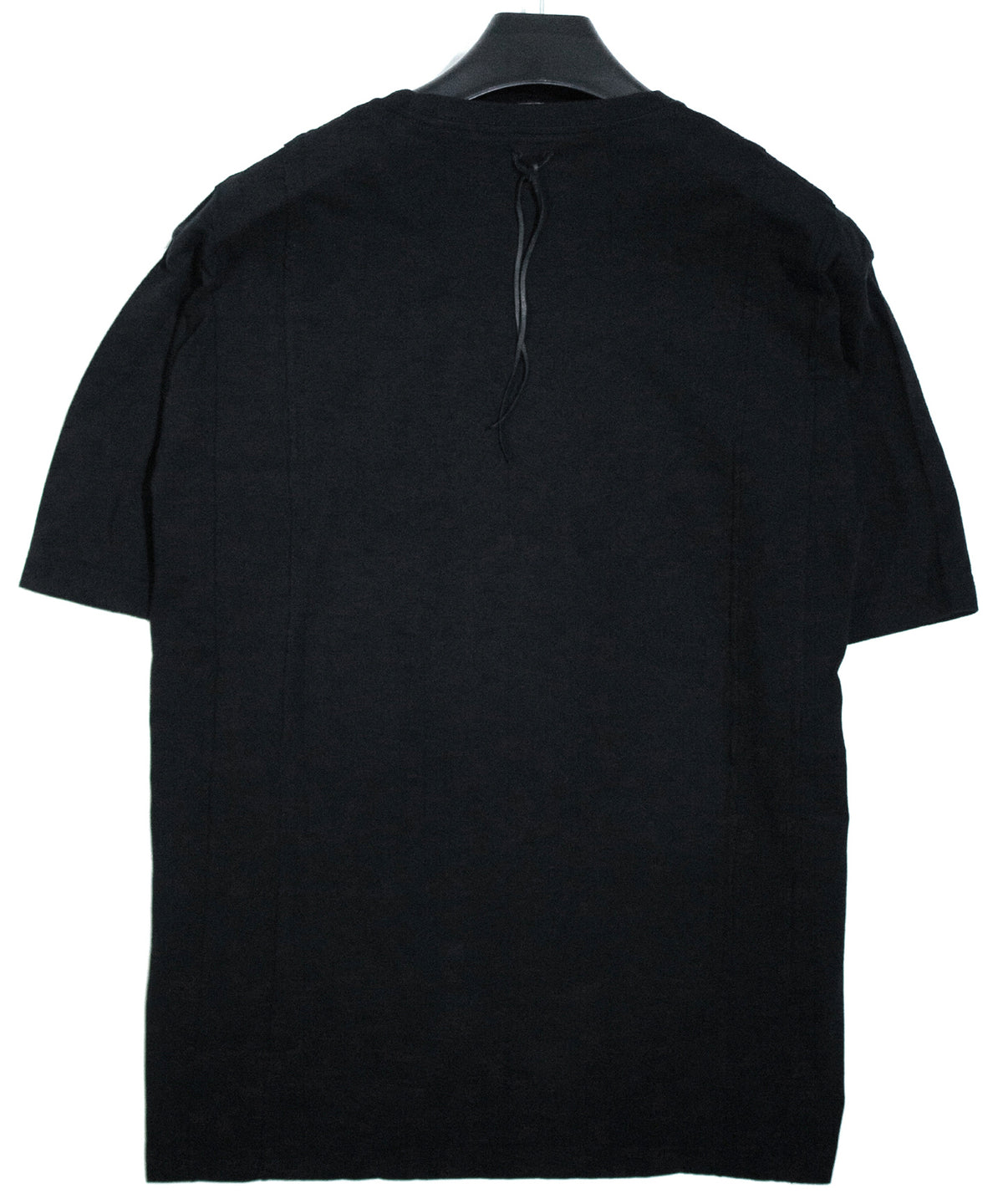 【Flagship shop limited color】Natural Soft Cotton Oversize Crew Neck T-shirt - BLACK