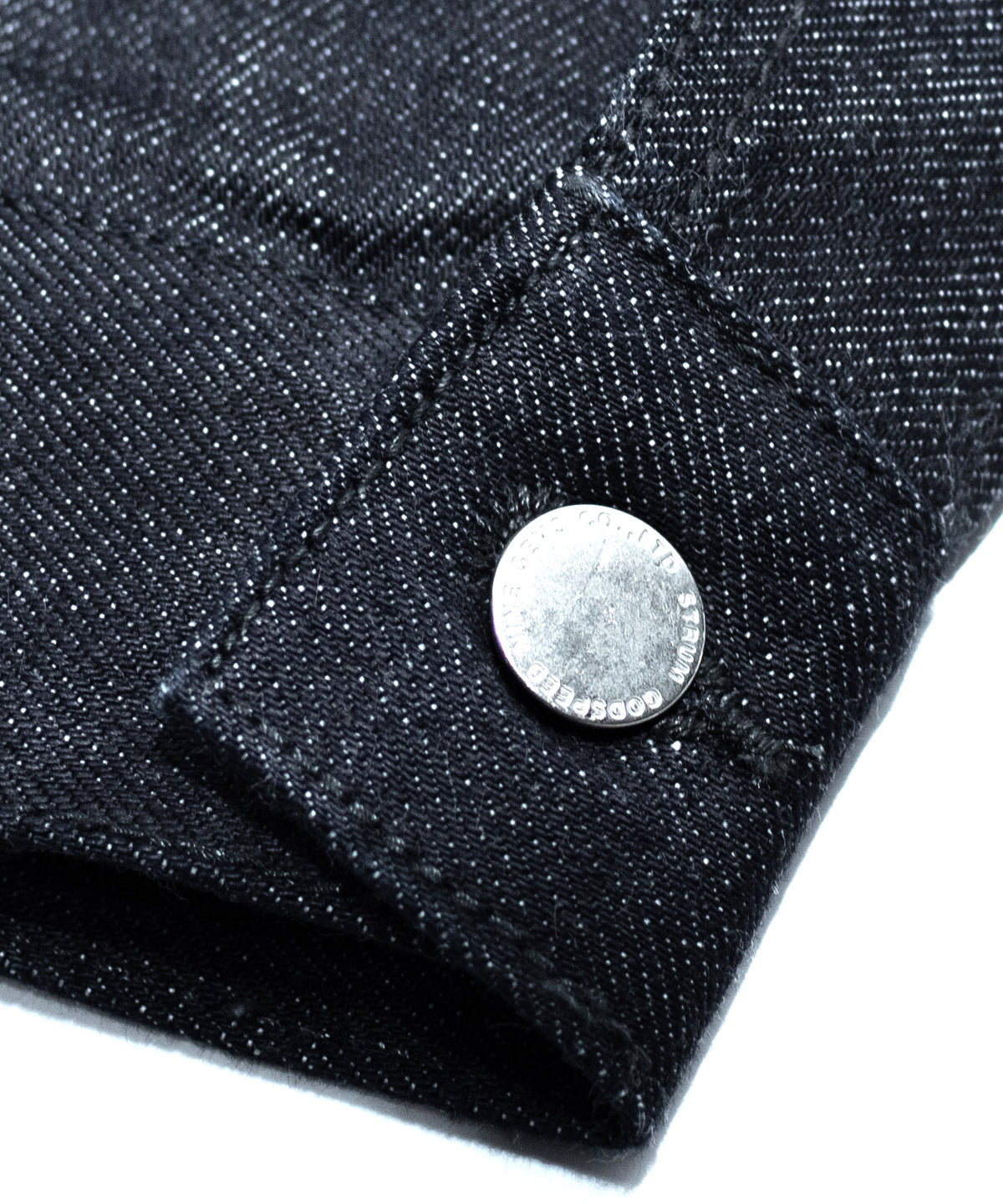 【直営限定】14oz ディープブルー ヘビーセルヴィッチ デニム Gジャン - INDIGO