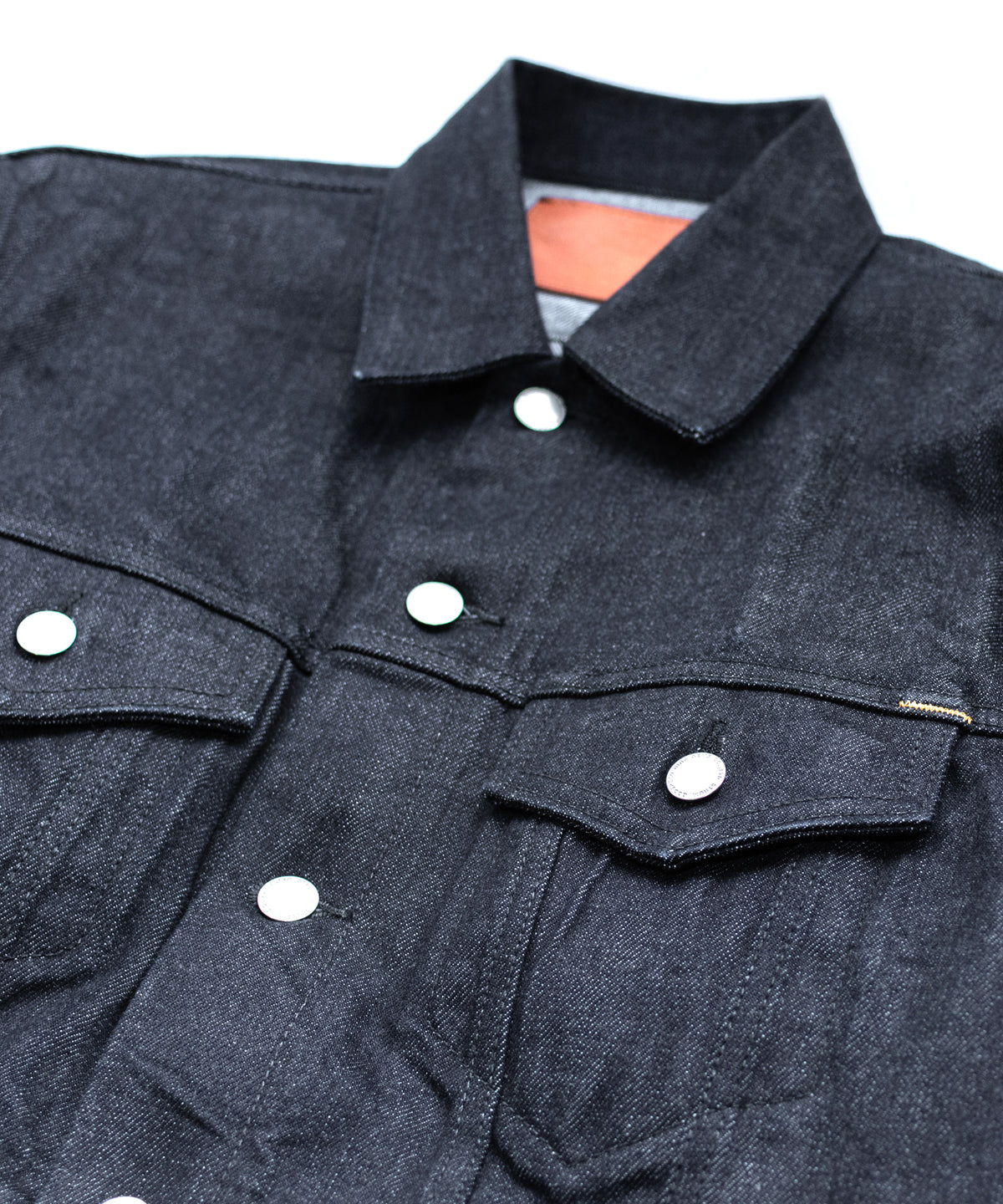 【直営限定】14oz ディープブルー ヘビーセルヴィッチ デニム Gジャン - INDIGO