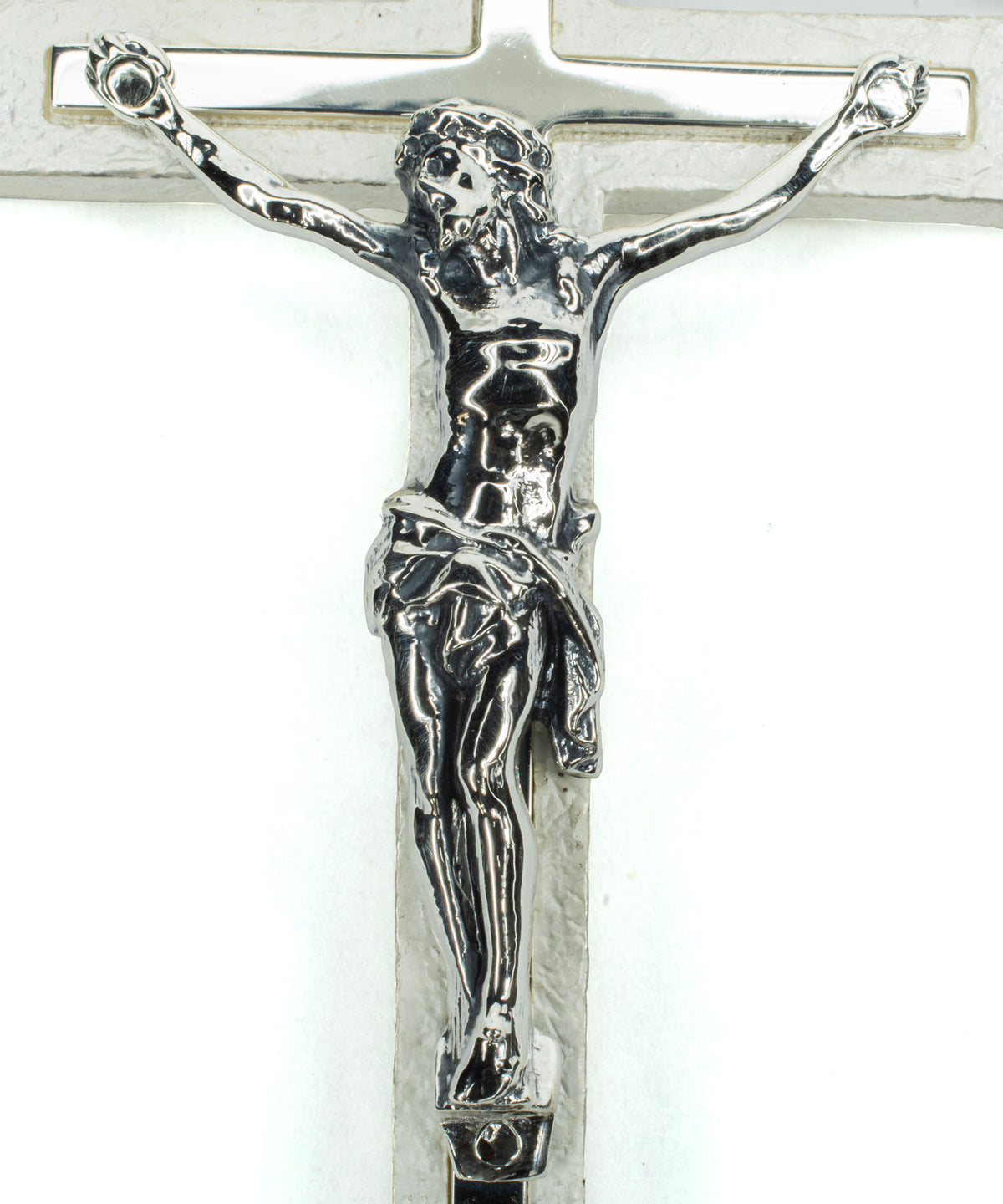 Cross necklace (white bone processing & mirror polish)