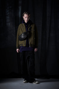 Hard Twist Yarn Heavy Pile Over Size Foodie - PURPLE