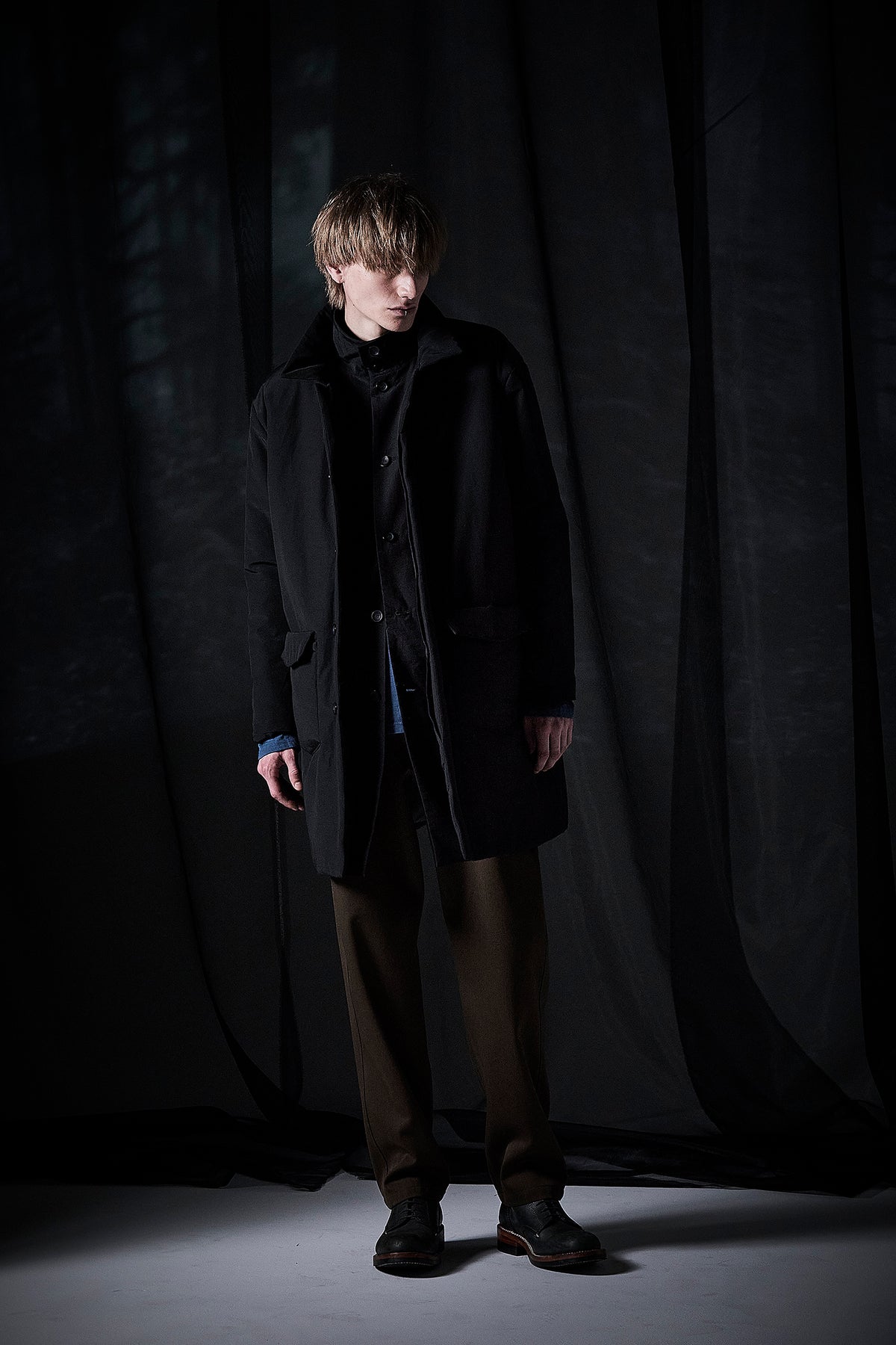 Washable High Density Wool polyethylene Twill Chino Pants - KHAKI