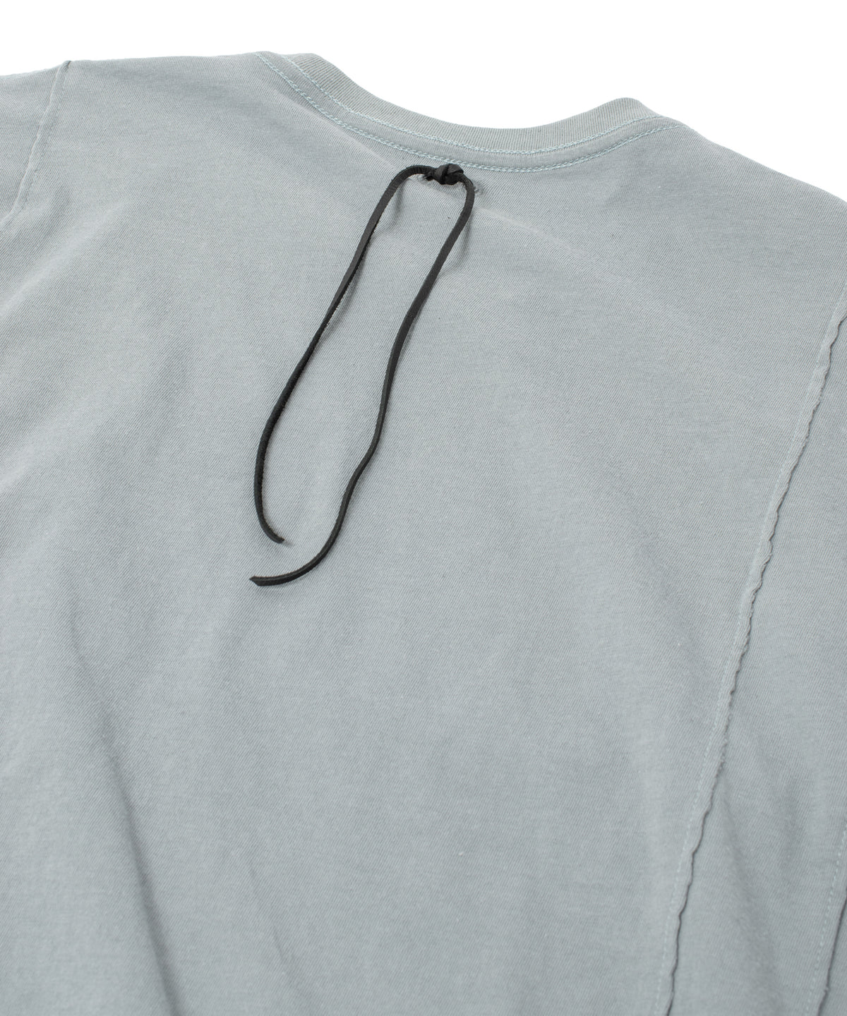 Natural Soft Cotton H/S Oversize Print Crew Neck T-shirt - SAND GREEN
