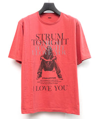 【新品】DEPRAR7´URE ツアーTシャツ&うちわ 直営限定】30/- ナチュラルソフト天竺 『I LOVE YOU 』Zombie