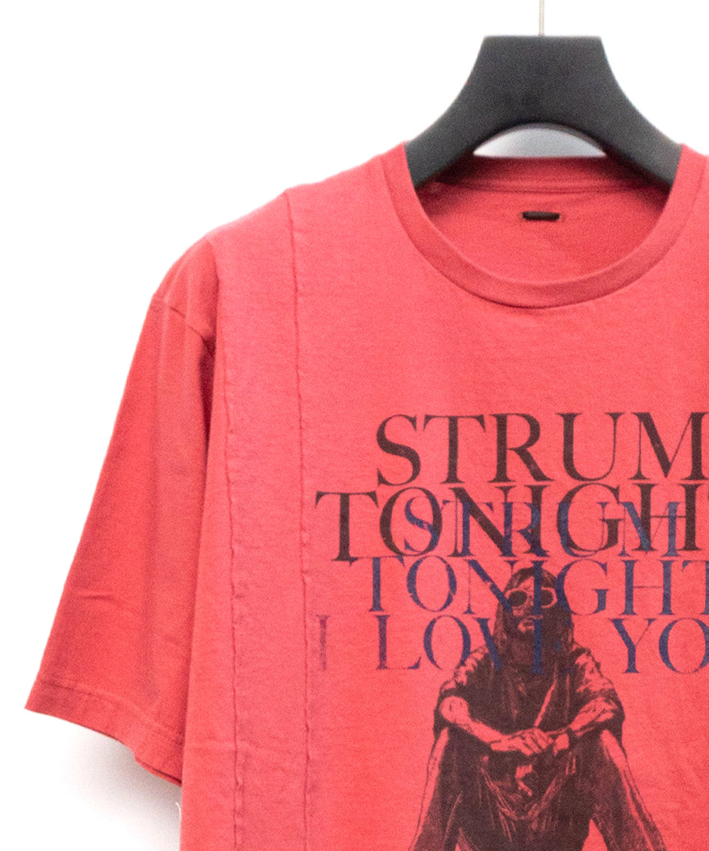直営限定】30/- ナチュラルソフト天竺 『I LOVE YOU 』Zombie