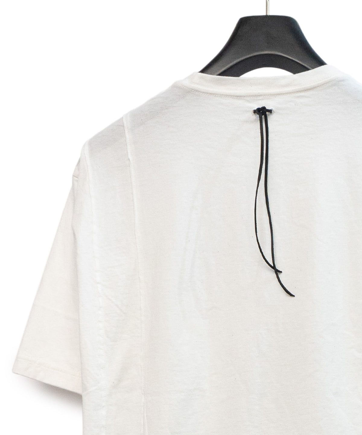 Natural Soft Cotton『I LOVE YOU 』Zombie Custom Wide T-shirt (Oversize) - WHITE x NAVY