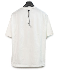 Load image into Gallery viewer, Natural Soft Cotton『I LOVE YOU 』Zombie Custom Wide T-shirt (Oversize) - WHITE x NAVY