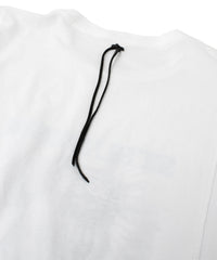 30/- ナチュラルソフト天竺 STRUM ISM ワイド Tシャツ - WHITE