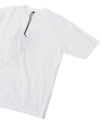 30/- ナチュラルソフト天竺 STRUM ISM ワイド Tシャツ - WHITE