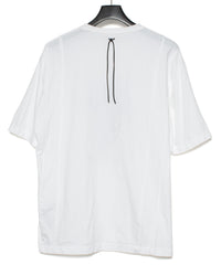 30/- ナチュラルソフト天竺 STRUM ISM ワイド Tシャツ - WHITE