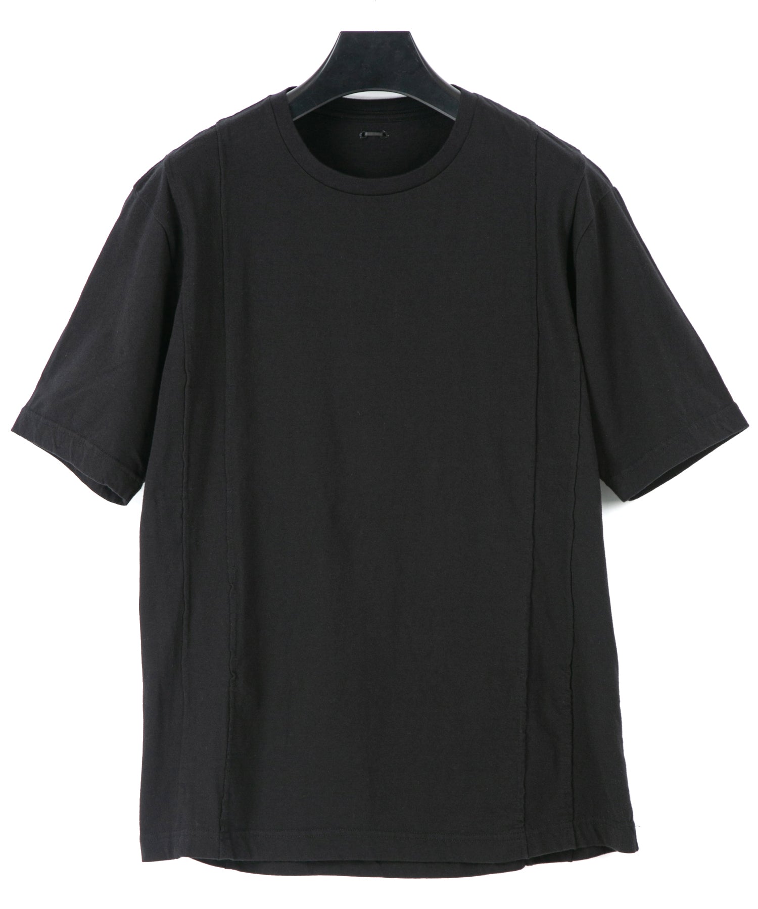 Load image into Gallery viewer, Natural Soft Cotton Wide T-shirt - BLACK